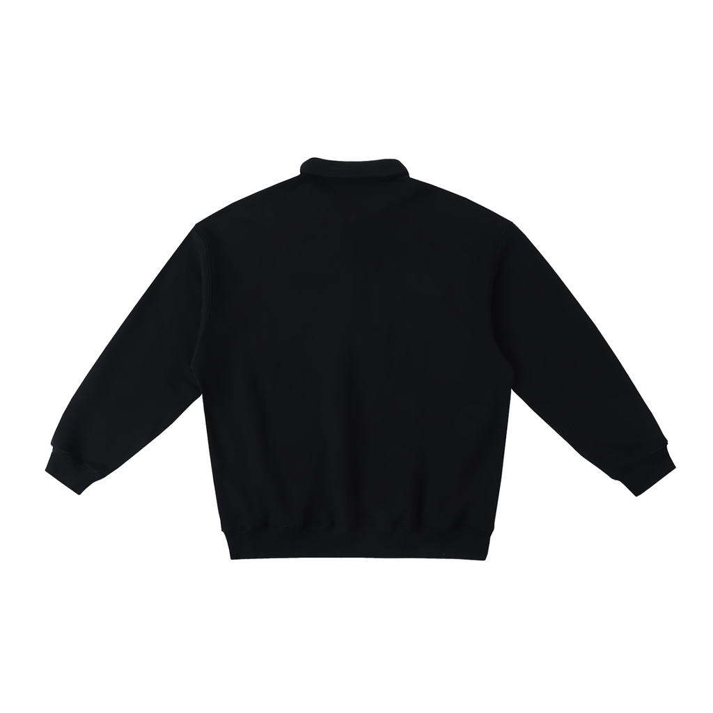 Emergence Heavyweight Polo-Collar Sweatshirt