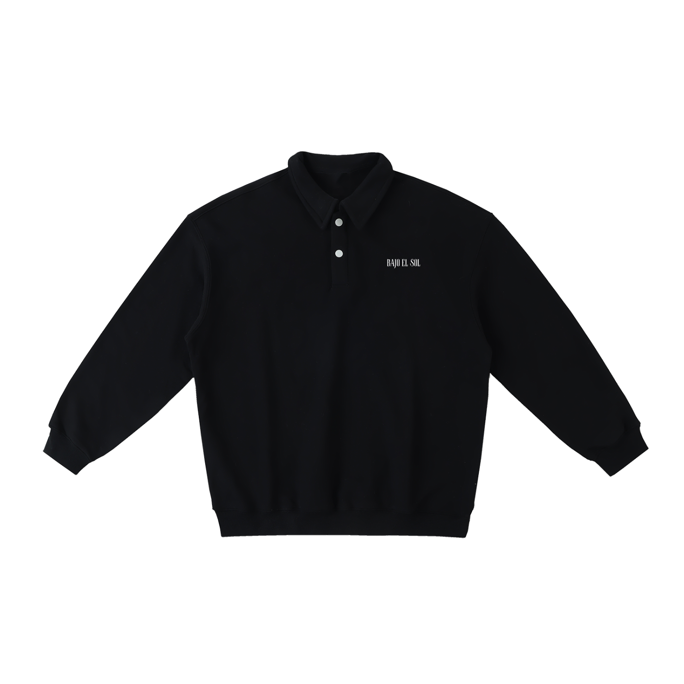 Emergence Heavyweight Polo-Collar Sweatshirt