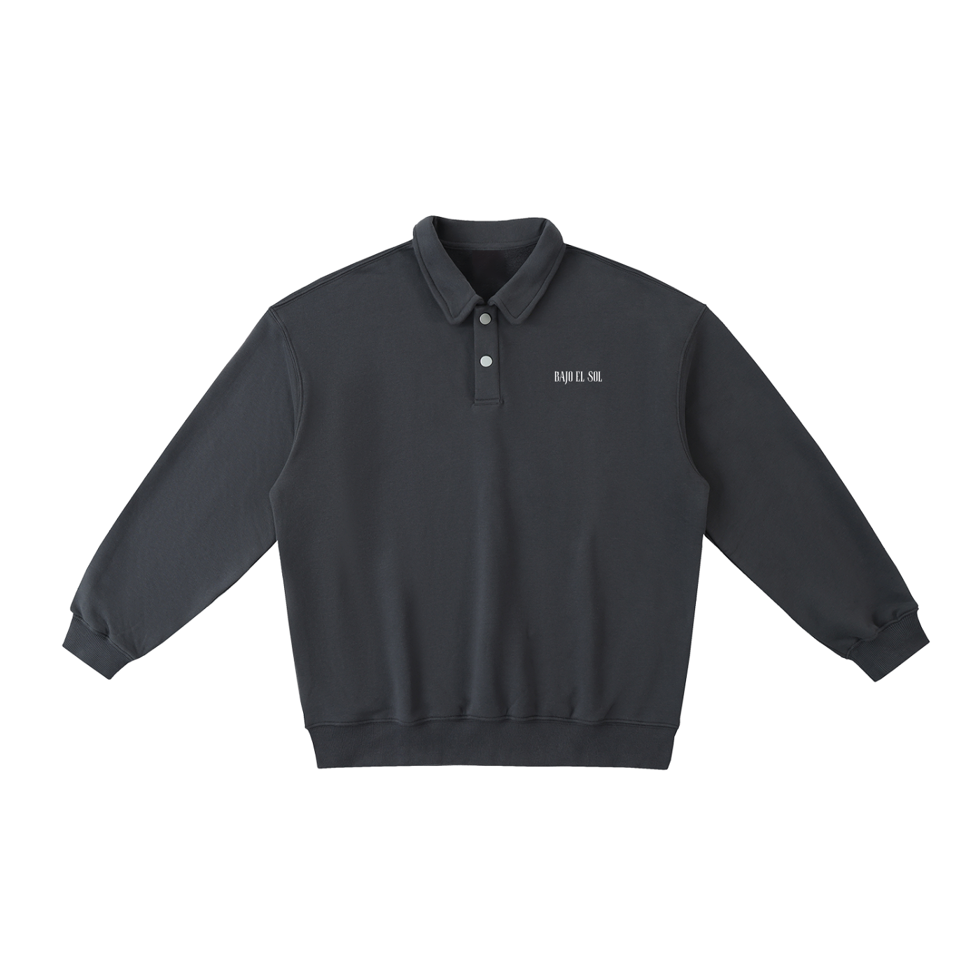 Emergence Heavyweight Polo-Collar Sweatshirt